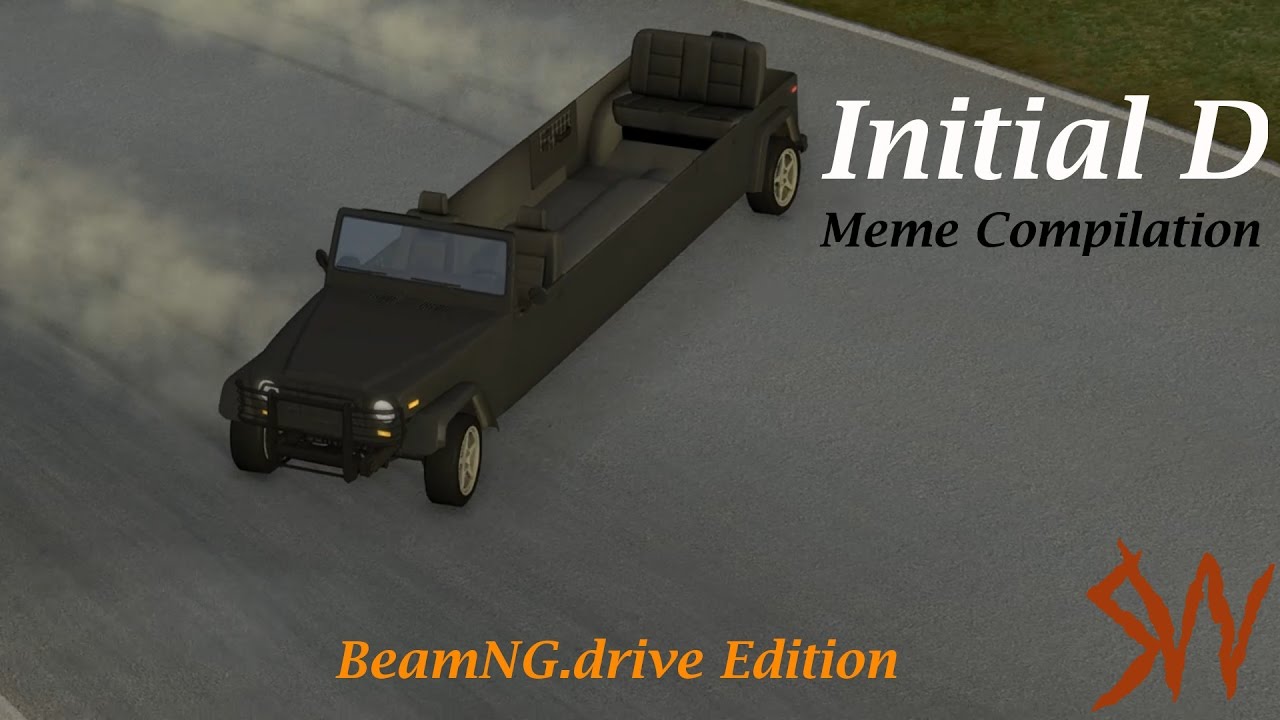 Initial D Meme Compilation BeamNG.drive Edition