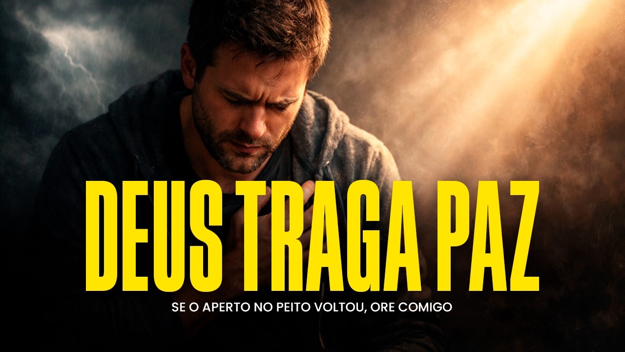 Se o Seu Peito Está Apertado Agora, Faça Esta Oração Comigo