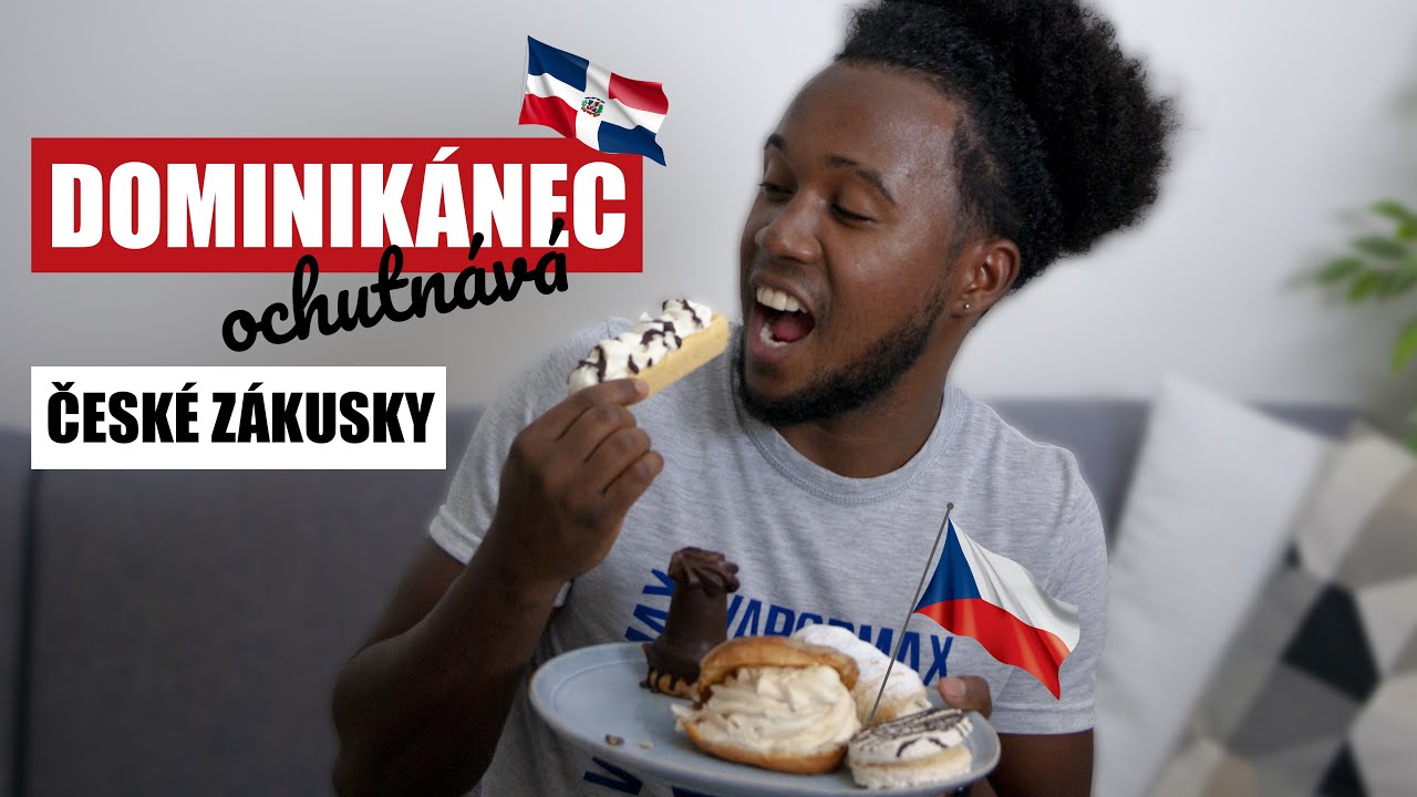 Dominican tries czech desserts | Czechminicano