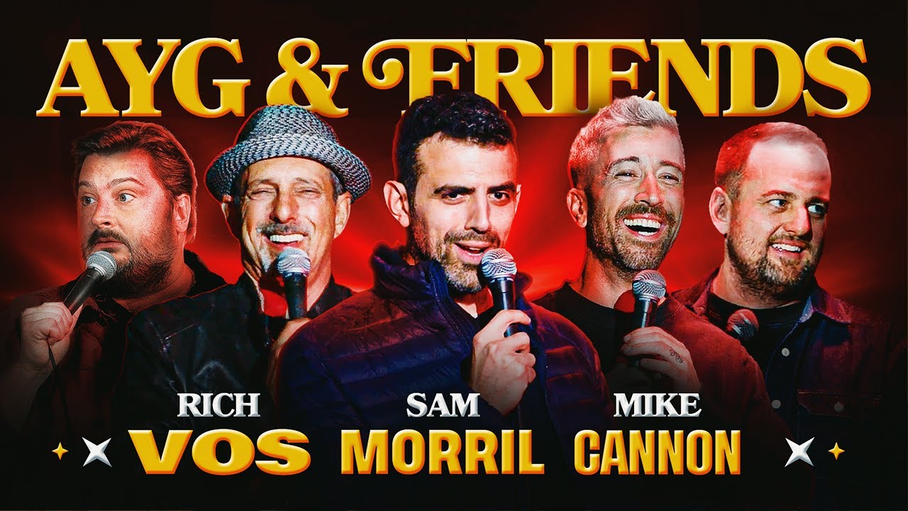 Are You Garbage & Friends #3: Sam Morril | Rich Vos | Mike Cannon | Stand Up Comedy & Podcast