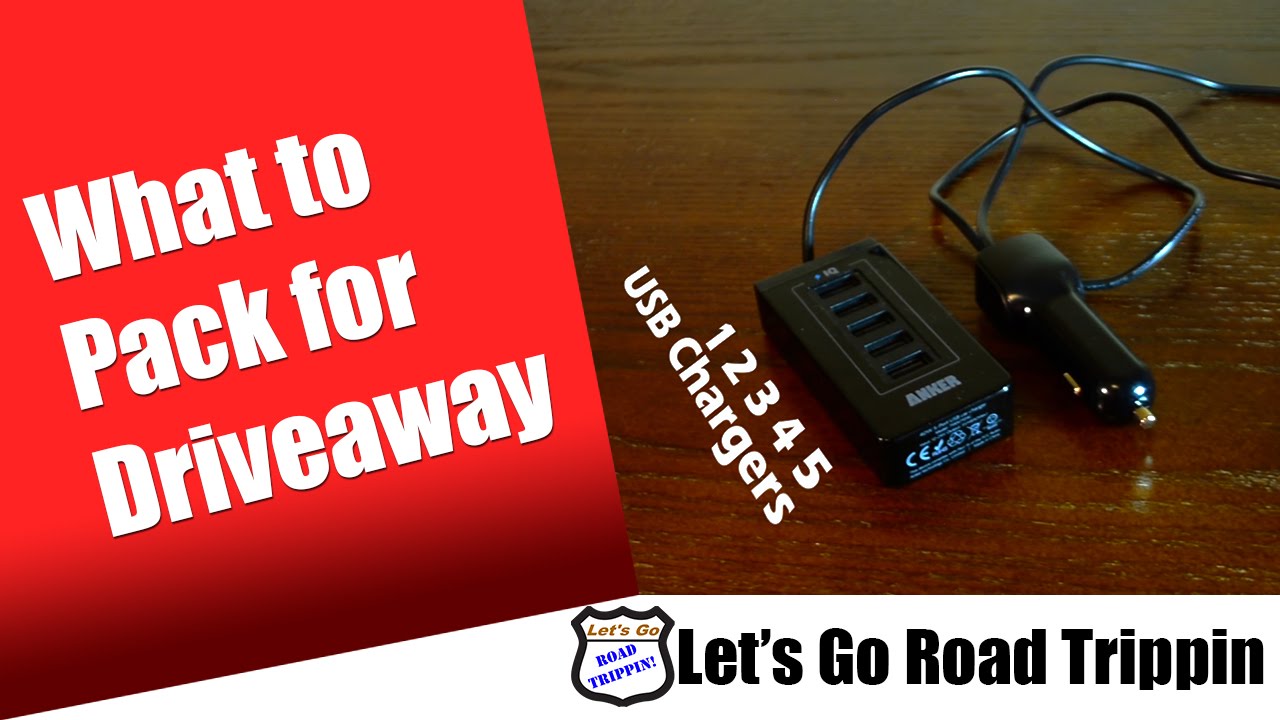 What to Pack for Driveaway