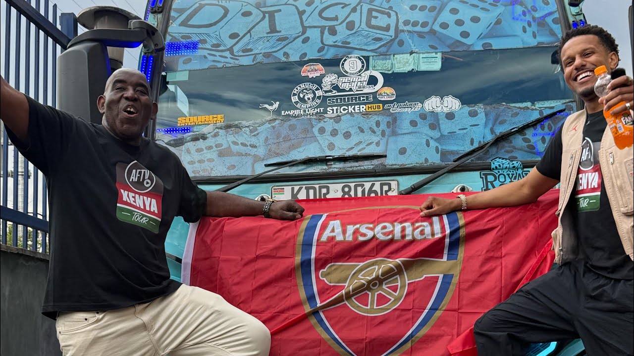 Robbie & Cecil Experience Matatu Culture for the First Time | AFTV kenya tour in Nairobi!