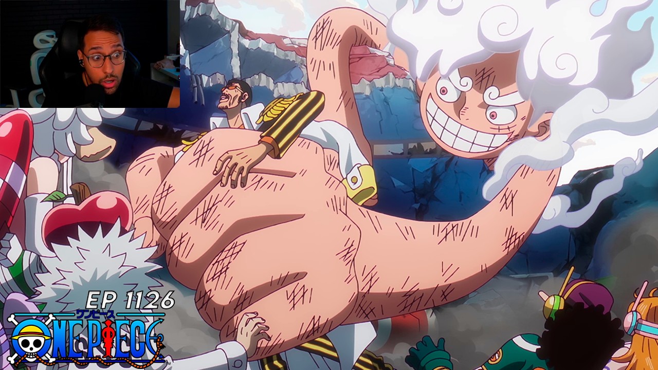 BRKK - LUFFY GEAR 5 VS KIZARU !!! | One Piece EP 1126 ( EggHead ) React