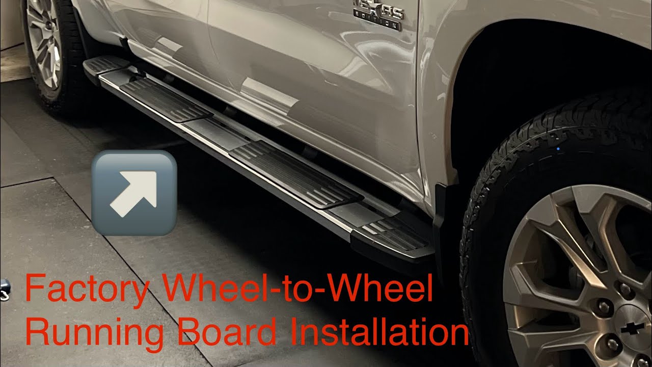Как установить подножки Chevy Silverado/GMC Sierra 2019–2024 годов