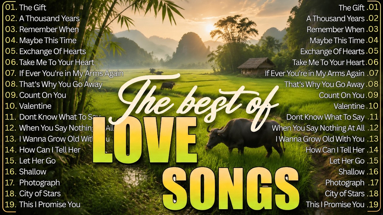Greatest 80s 90s Love Songs Throwback 💖 Lyrics Romantic Old Love Songs Playlist 💕