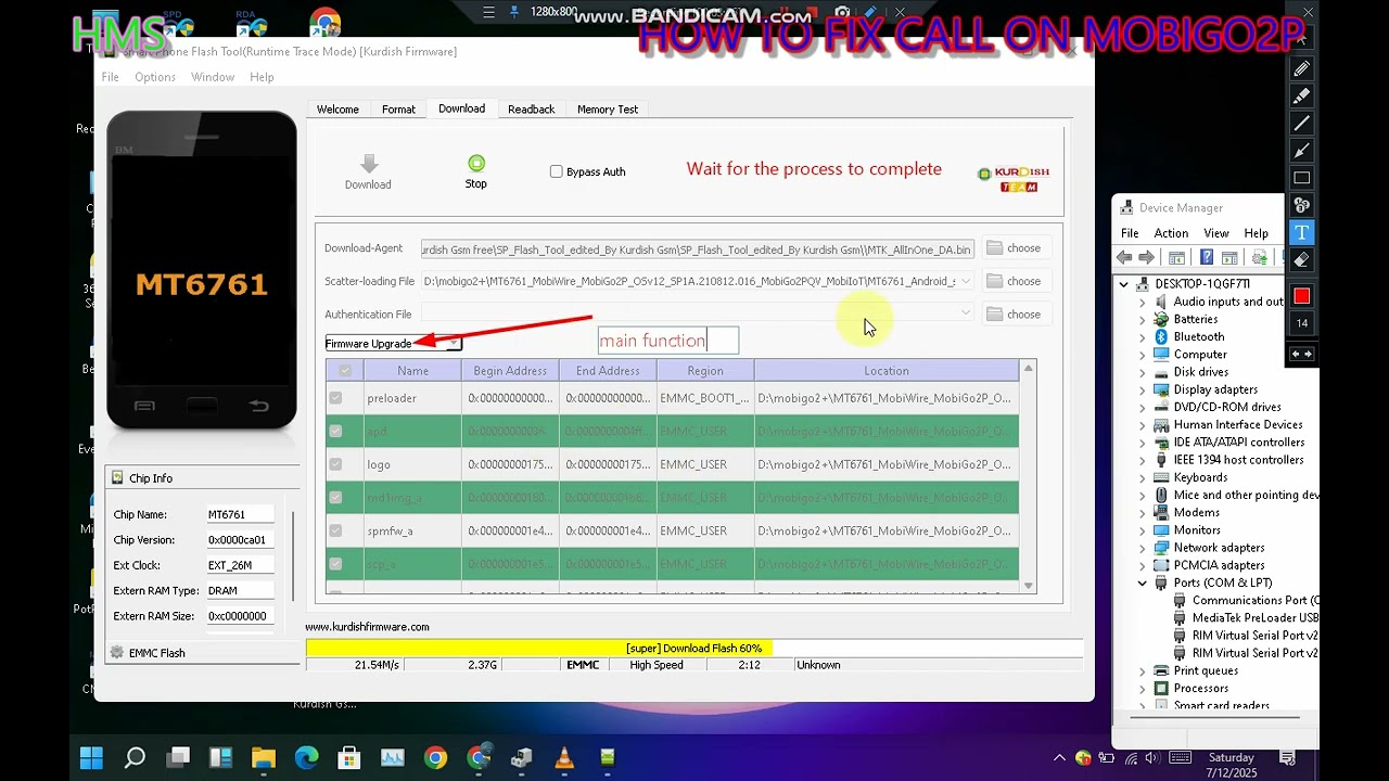 HOW TO FIX CALL ON MOBIGO2 PLUS ZICTA -MOBIGO2P  USING SP FLASH TOOL