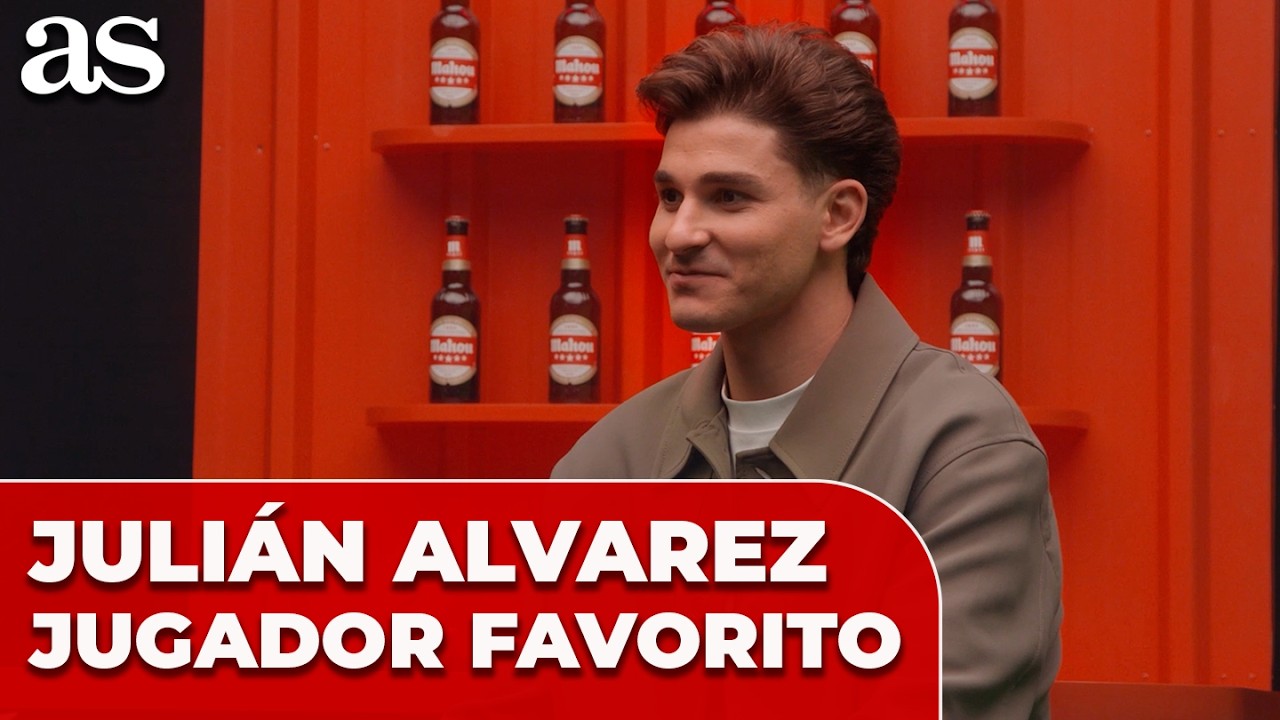 JULIÁN ALVAREZ elige al JUGADOR MÁS TOP de LALIGA
