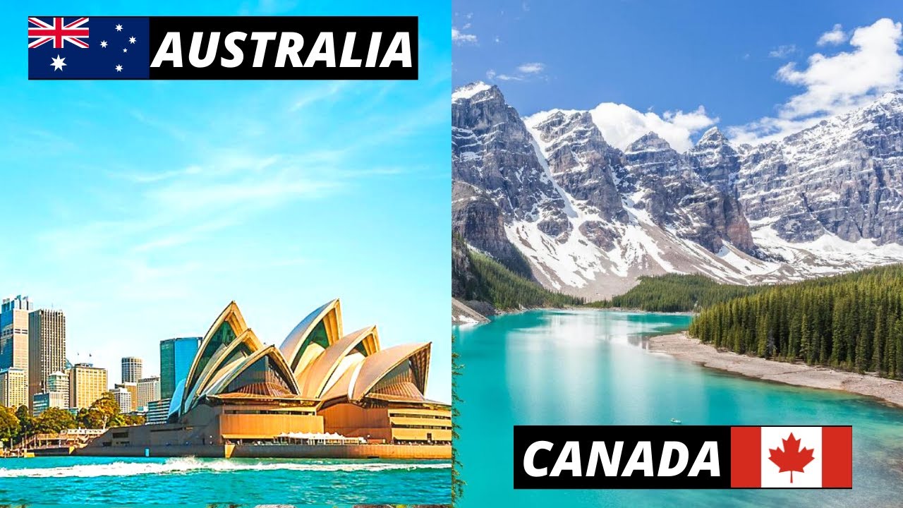 Living in AUSTRALIA vs. CANADA | COMPARING 2 Not-So-Similar Countries