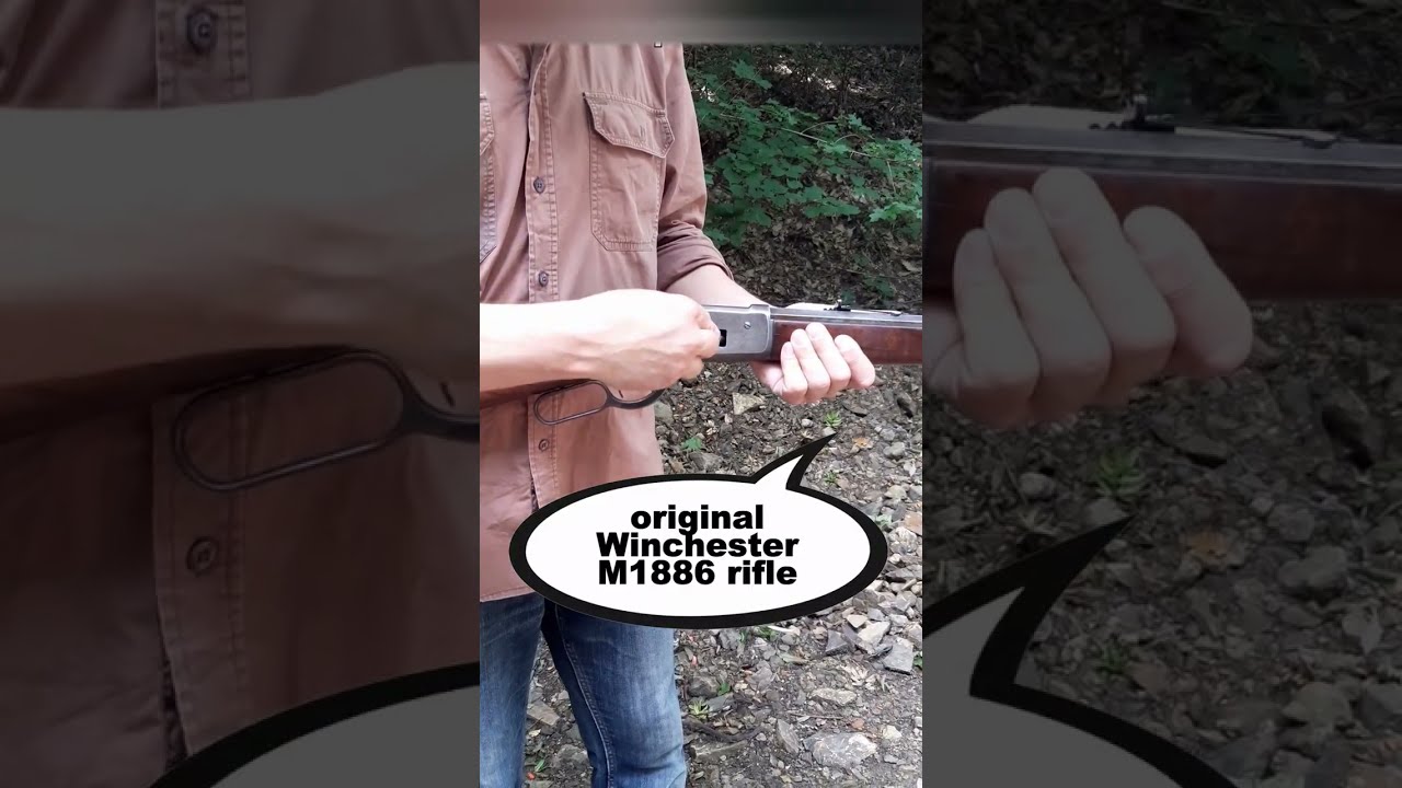 Full BP load original 45-90 1886 Winchester lever action rifle #capandball #leveraction #winchester