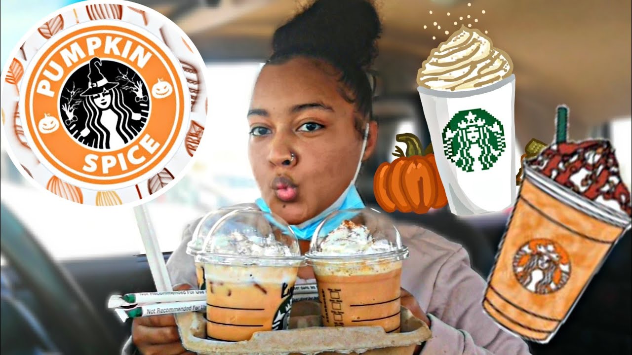 Trying the new Pumkin Spice Starbucks drinks |SOUTH AFRICAN YOUTUBER