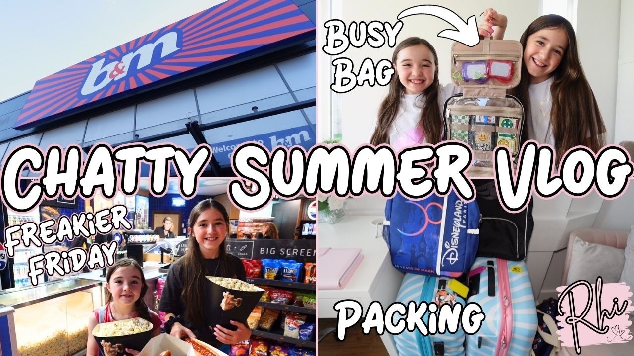 B&M Shopping, Building Busy Bags, Packing For A Trip, Kids Planners, Cinema & Chats