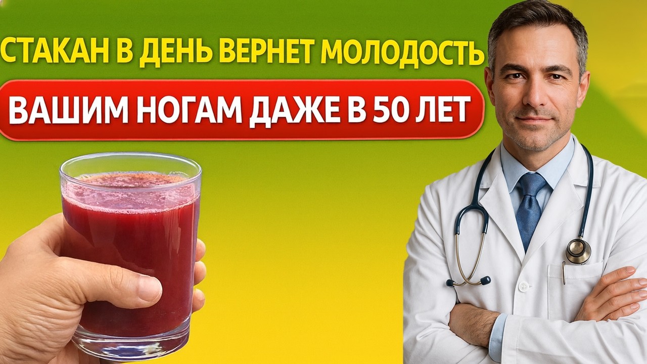 Что пить после 60, чтобы ноги «бегали»? Забытый секрет советских врачей