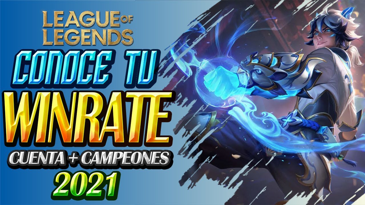 Como Saber mi WINRATE LOL✅🤔