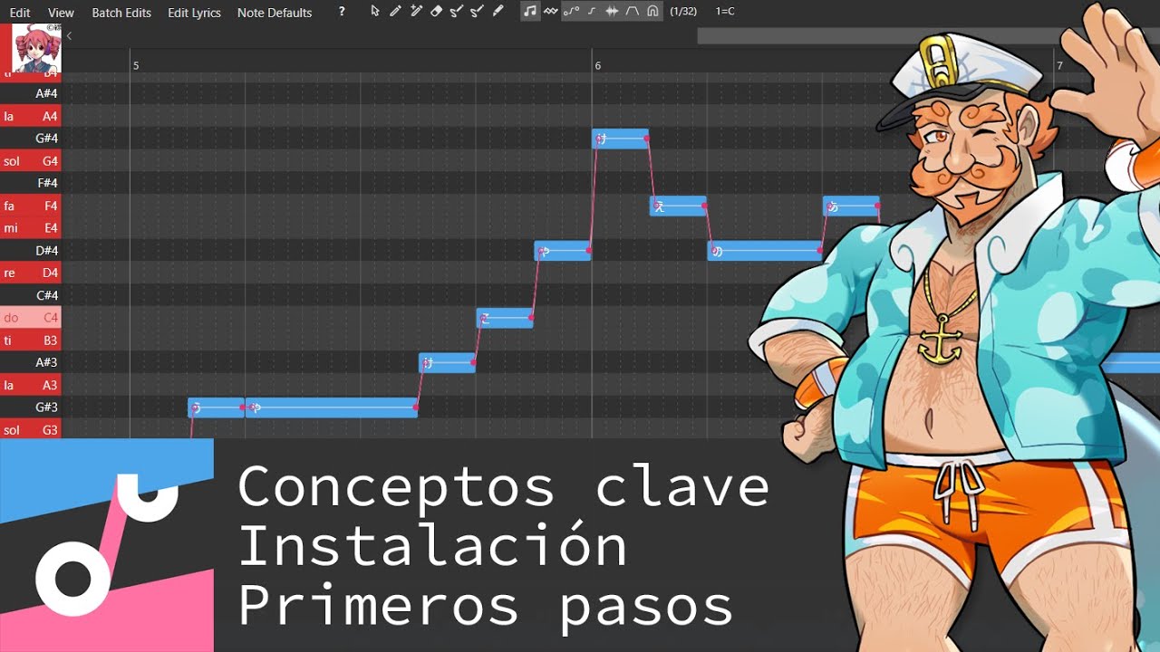 Tutorial OpenUtau (cap 1): Conceptos clave, Instalaci&oacute;n y Primeros pasos