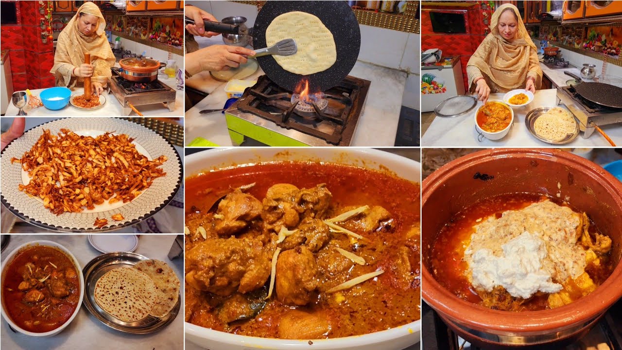 Tasty Dinner" Shadiyon Wala Danedar 1kg Korma Aur Tandoori Naan Ki Recipe - Cooking with Shabana ❤️