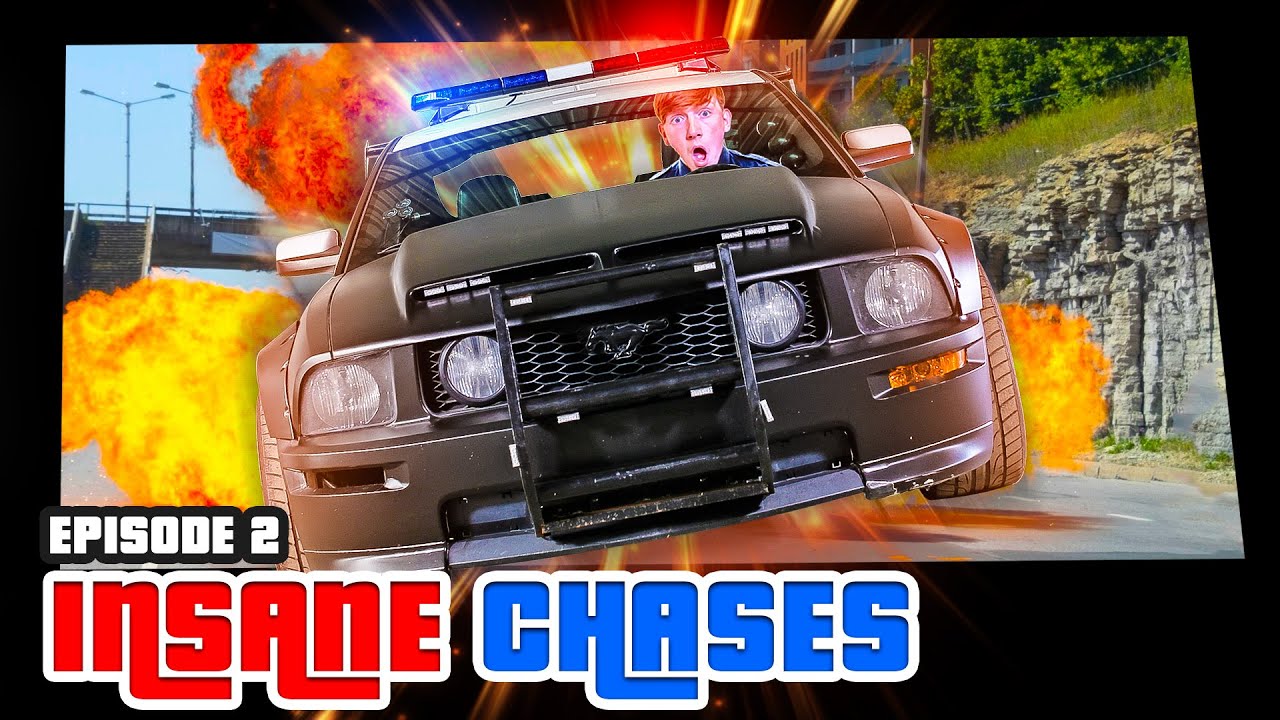 HIGH SPEED POLICE CHASES! (GTA RP)