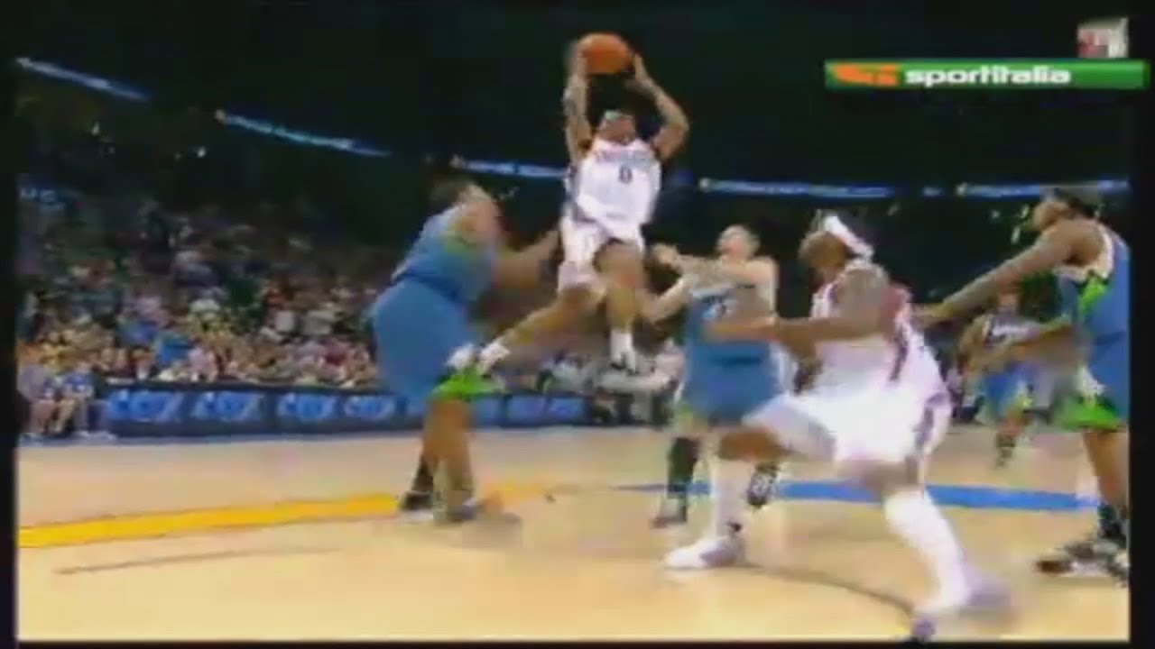 Russell Westbrook 14 Points Vs. Timberwolves, 2008-09.