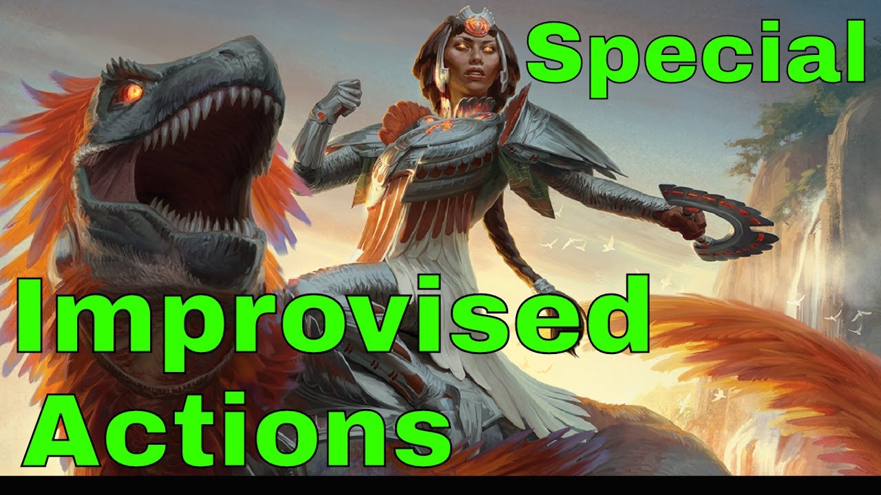D&D (5e): Special Improvised & Unusual Actions