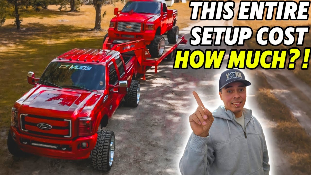 I Reveal The TOTAL Amount I have In My Tow Pig Setup! Truck | Trailer | Show Truck