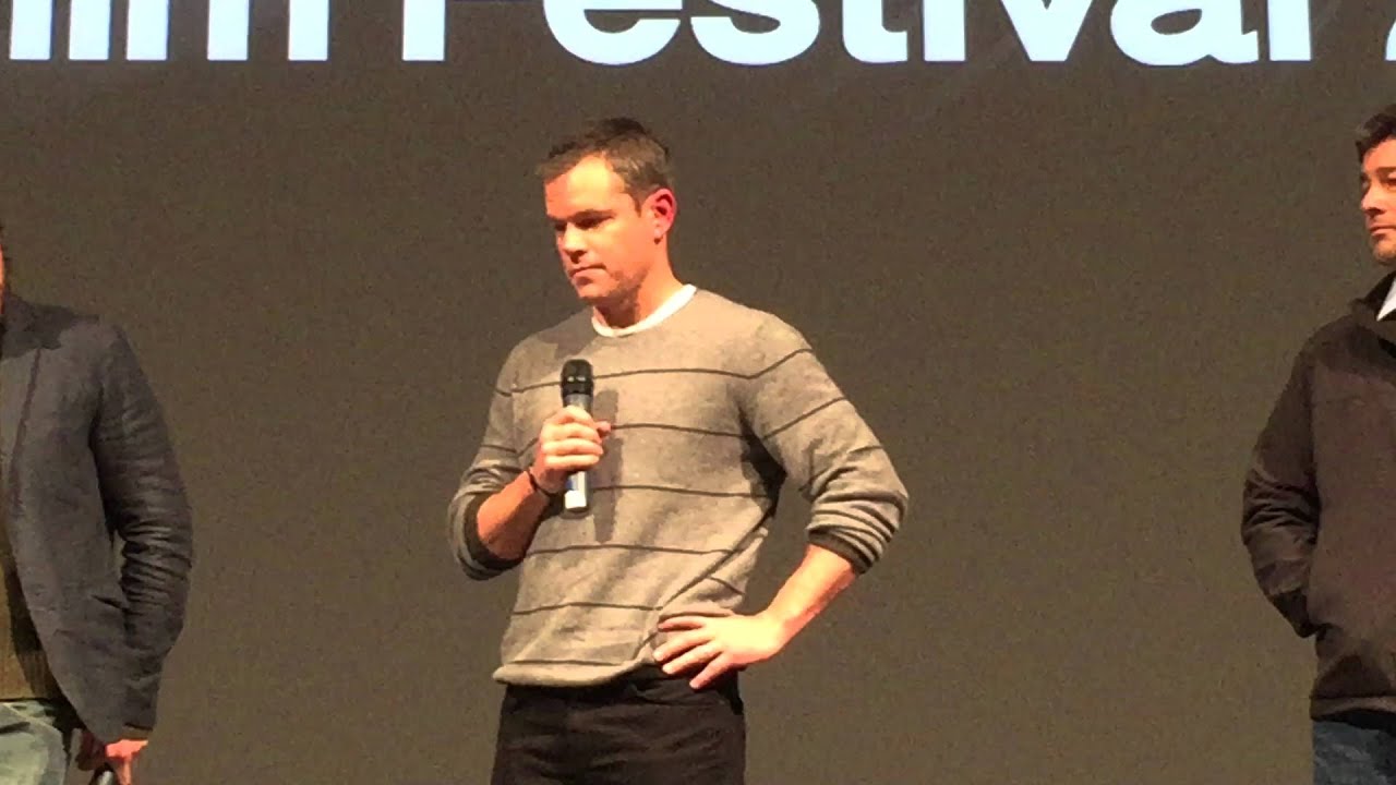 Matt Damon on 