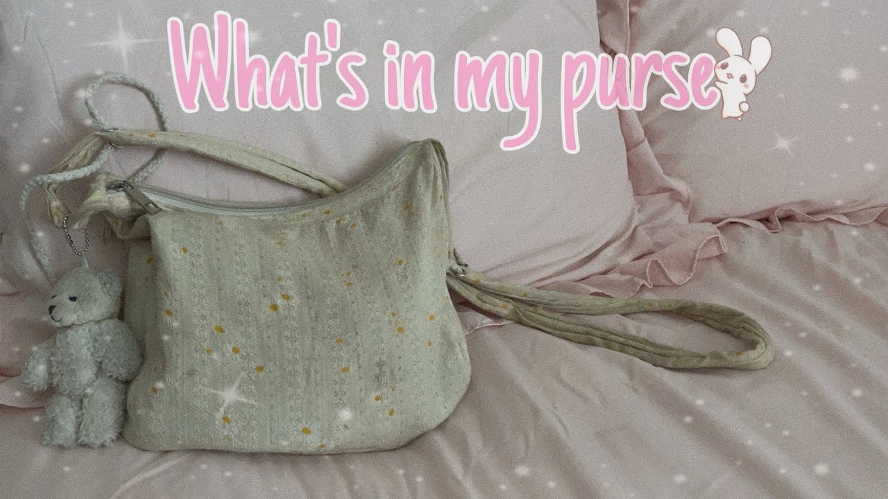 What's In May Purse 2024 | Dolly Bag | Cottagecore Purse | Shein | AazulLito
