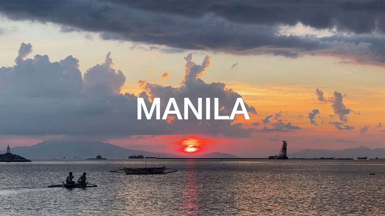 ✈️ 24 HOURS IN MANILA, PHILIPPINES | Fort Santiago Intramuros, San Augustin Church, Manila Bay Beach