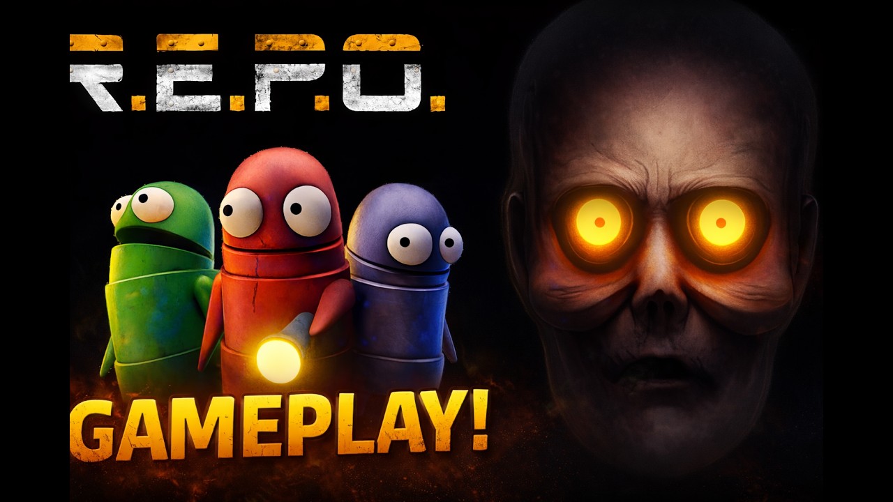 R E P O Gameplay PT BR #1 – Esse Jogo é BIZARRO DEMAIS 😳