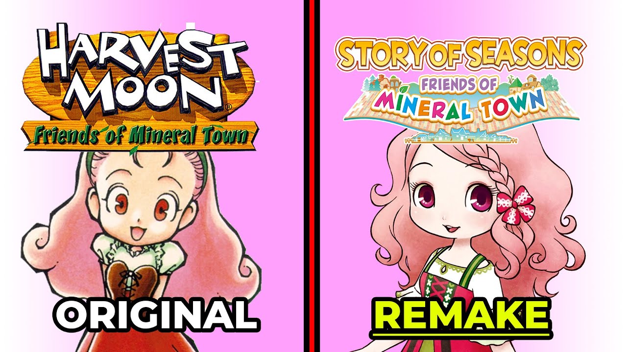 Story of Seasons: Friends of Mineral Town - Did they screw up the bachelorette designs?
