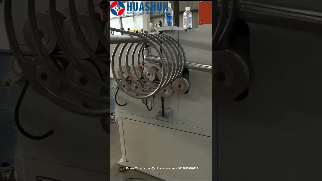 Pipe bending machine Pipe Rolling machine for spiral coil 2