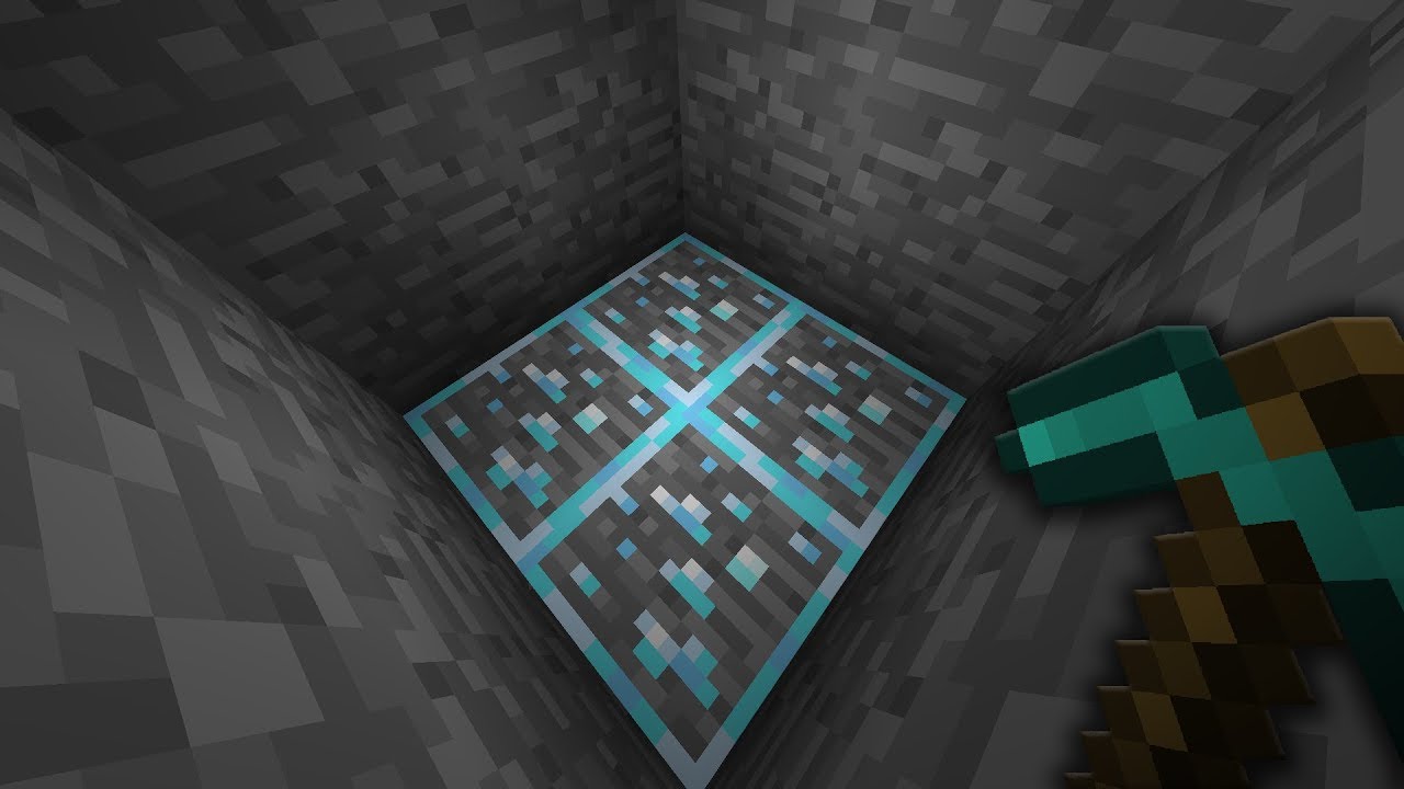 mining full diamond in hypixel uhc