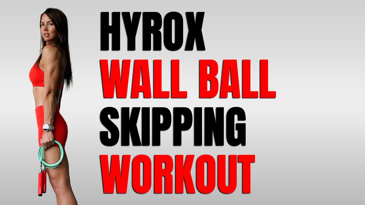 Skipping Wall Ball Workout - 30 Minute