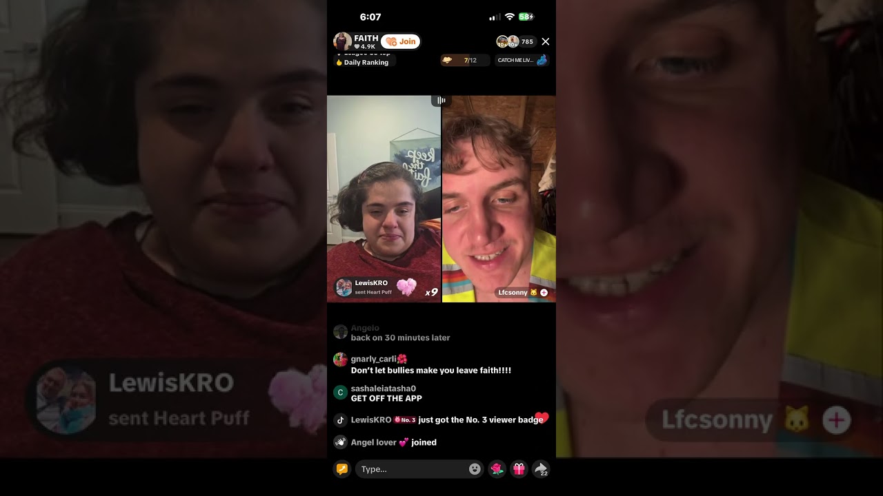 Faith leaving TikTok?? Feb 5,26 part 2