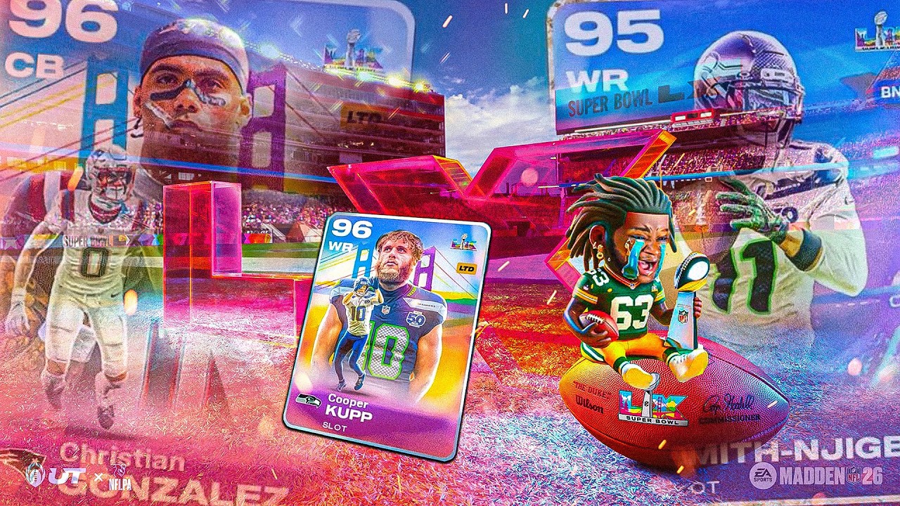 SUPERBOWL PROMO 2 & MORE ULTIMATE UPGRADES! MADDEN 26 ULTIMATE TEAM STREAM! PACKERS THEME TEAM!