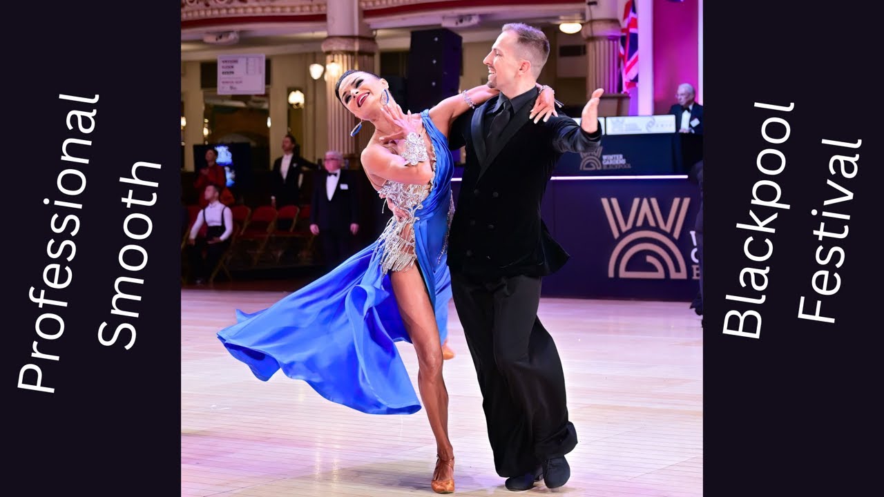 Boyan and Viktoriya Wilton Professional Smooth Waltz Semi Final at Blackpool Festival 2024