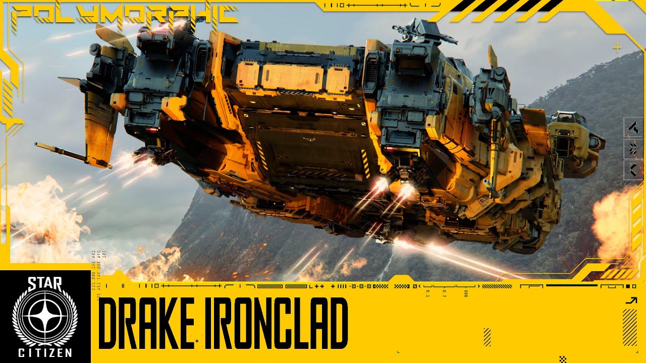 🚀STAR CITIZEN: НОВЫЙ КОРАБЛЬ DRAKE IRONCLAD
