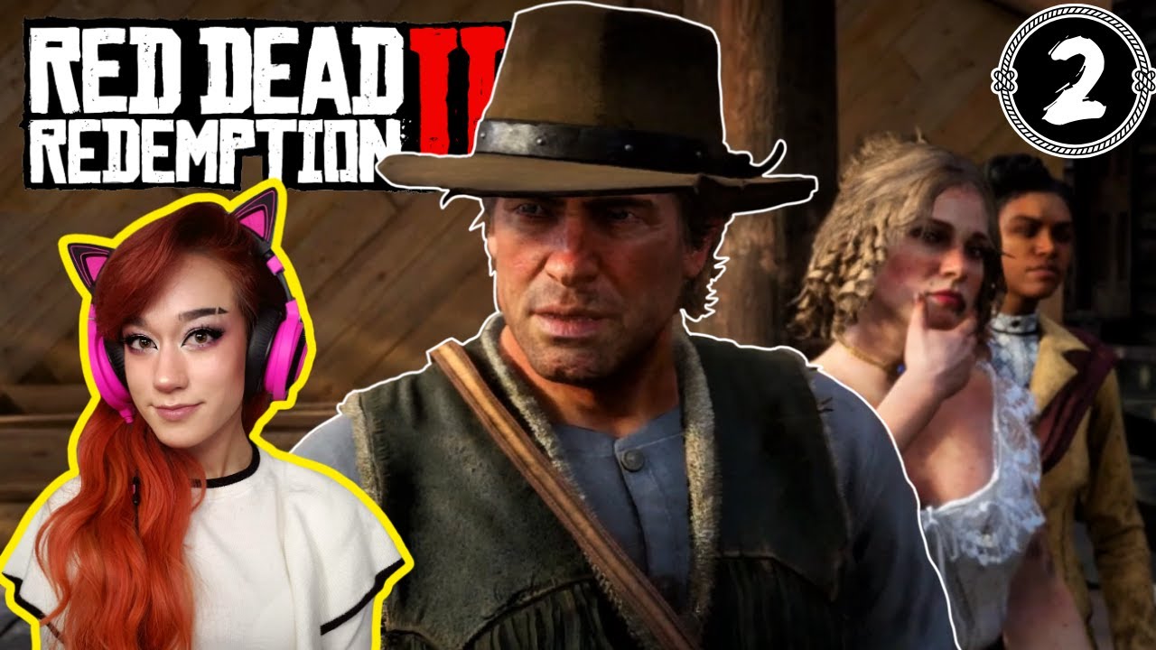 Bar Fights, Bounties and Bears OH MY - Red Dead Redemption 2 Part 2 - Tofu Plays