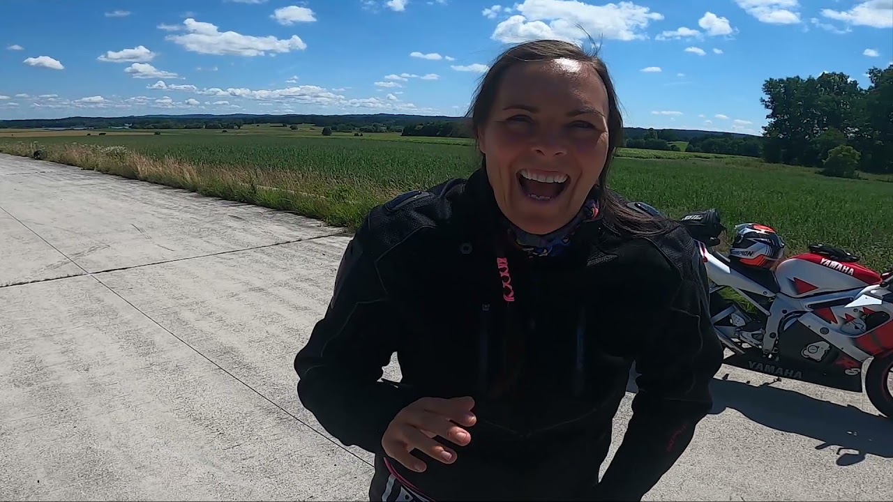 Motovlog z výletu. (Anička se zlepšuje) Yamaha yzf R6