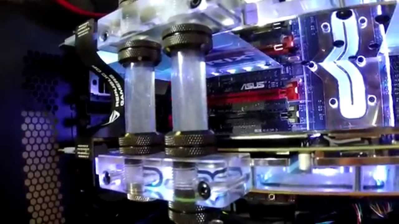 Intel core i7 5930K extreme overclocking custom water cooling sli gtx980