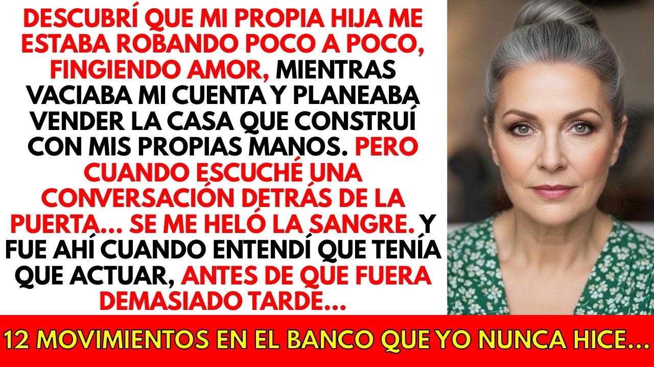 A los 74, Descubrí Que Mi Propia Hija Me Robaba Mientras Me Decía ‘Te Amo’...