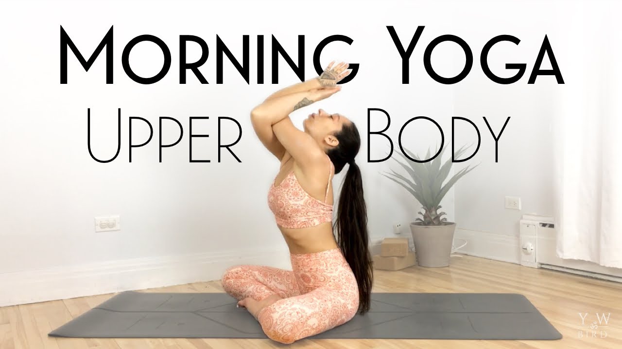 5 Minute Morning Yoga for Upper Body Tension
