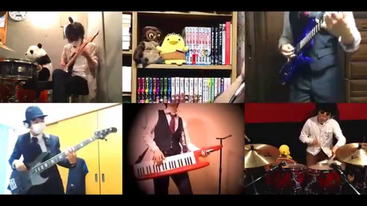 [HD]Kekkai Sensen ED [Suger Song to Bitter Step] Band cover
