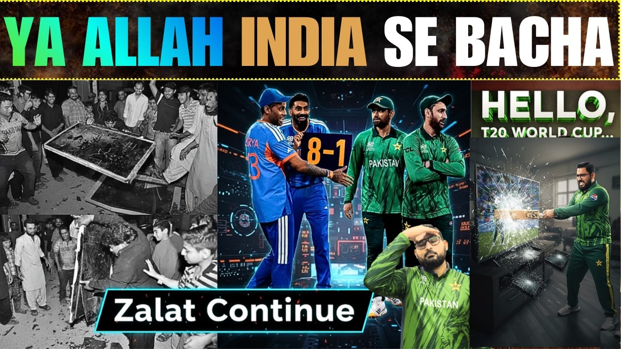 Ya ALLAH India se Bacha | Pakistan vs India Match T20 World cup 2026 | Pakistani Media Reaction