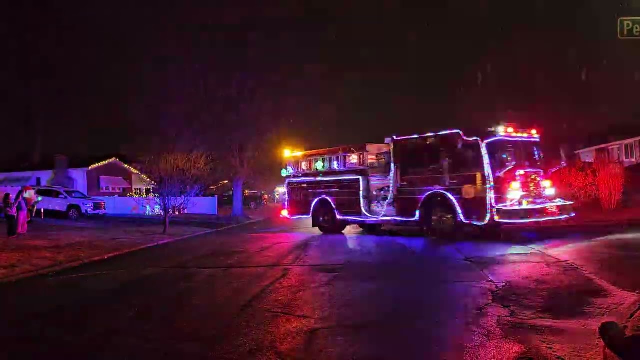 St James Volunteer Fire Department Christmas Parade 2025