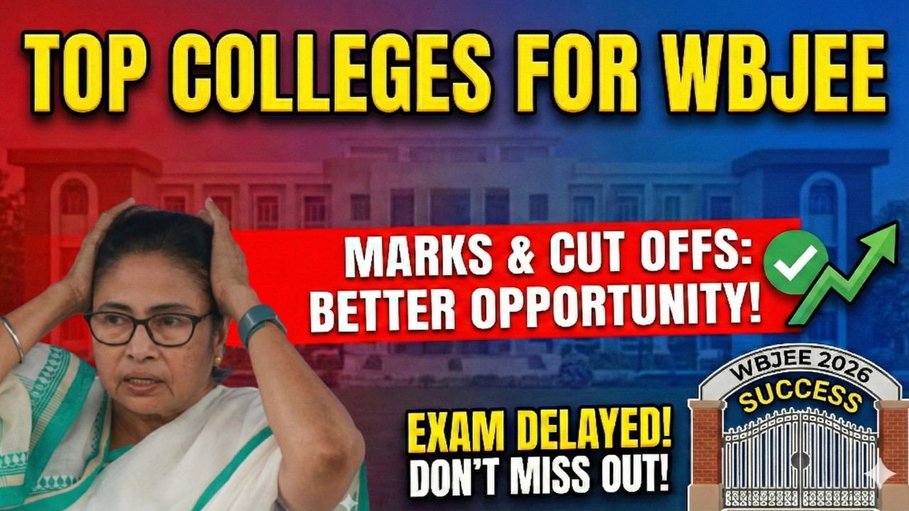 How the WBJEE 2026 Delay Can Get You Into a Top College! | 😱 Don't Miss This Golden Opportunity