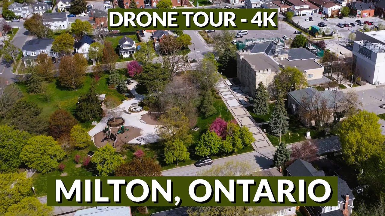 🚁 Quick Highlights: Milton, Ontario in 4K 🏙️✨