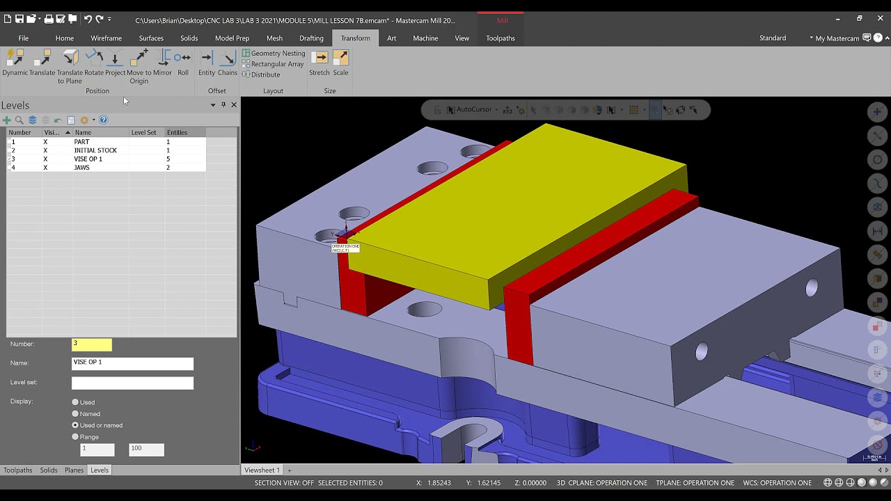 MILL PART PROGRAMMING WITH MASTERCAM 2022 (PART TWO)