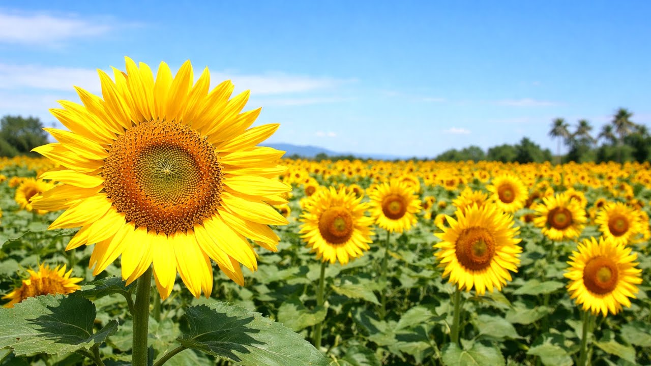 🌻 행운 가득한 시작을 위한 평온한 음악🎹  마음을 편안하게 하고🌿 스트레스를 자연스럽게 풀어주는 🌸아름다운 꽃 풍경 힐링 사운드🎧