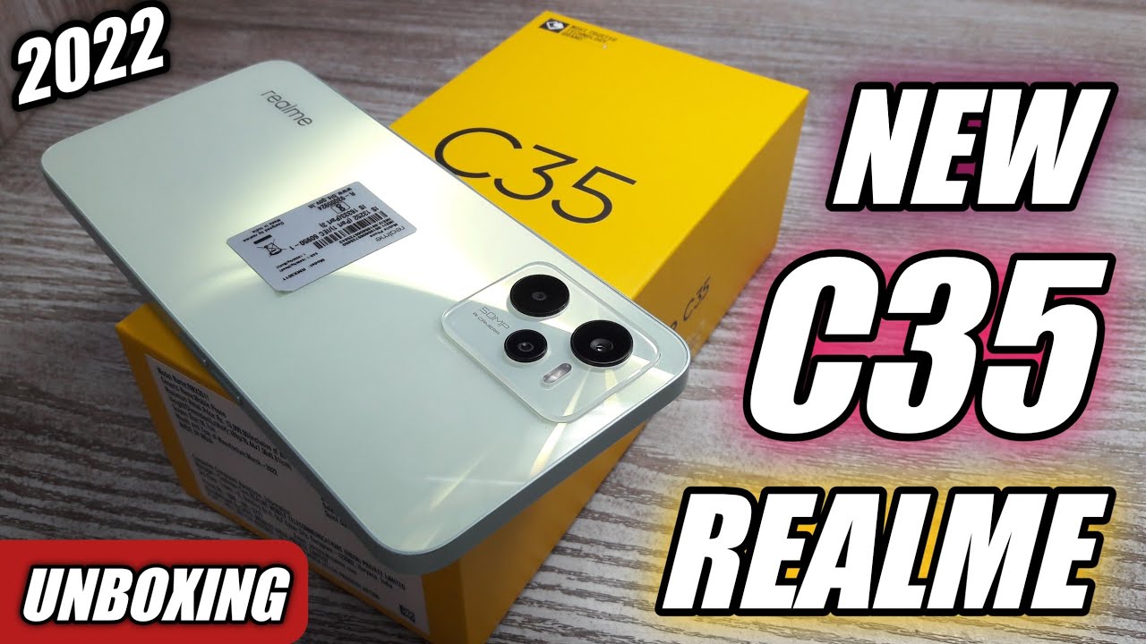 Realme C35 Green Colour Unboxing - New Budget King ?