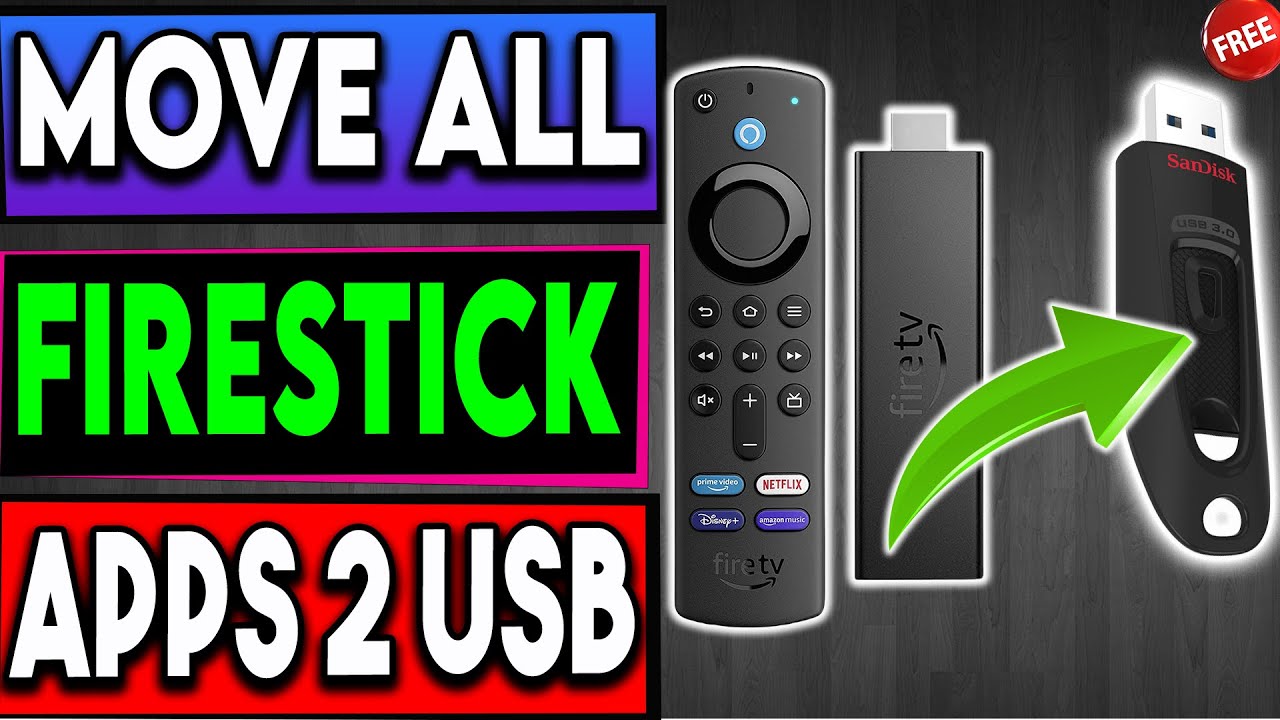 🔴ПЕРЕМЕСТИТЕ ВСЕ ПРИЛОЖЕНИЯ FIRESTICK НА USB!