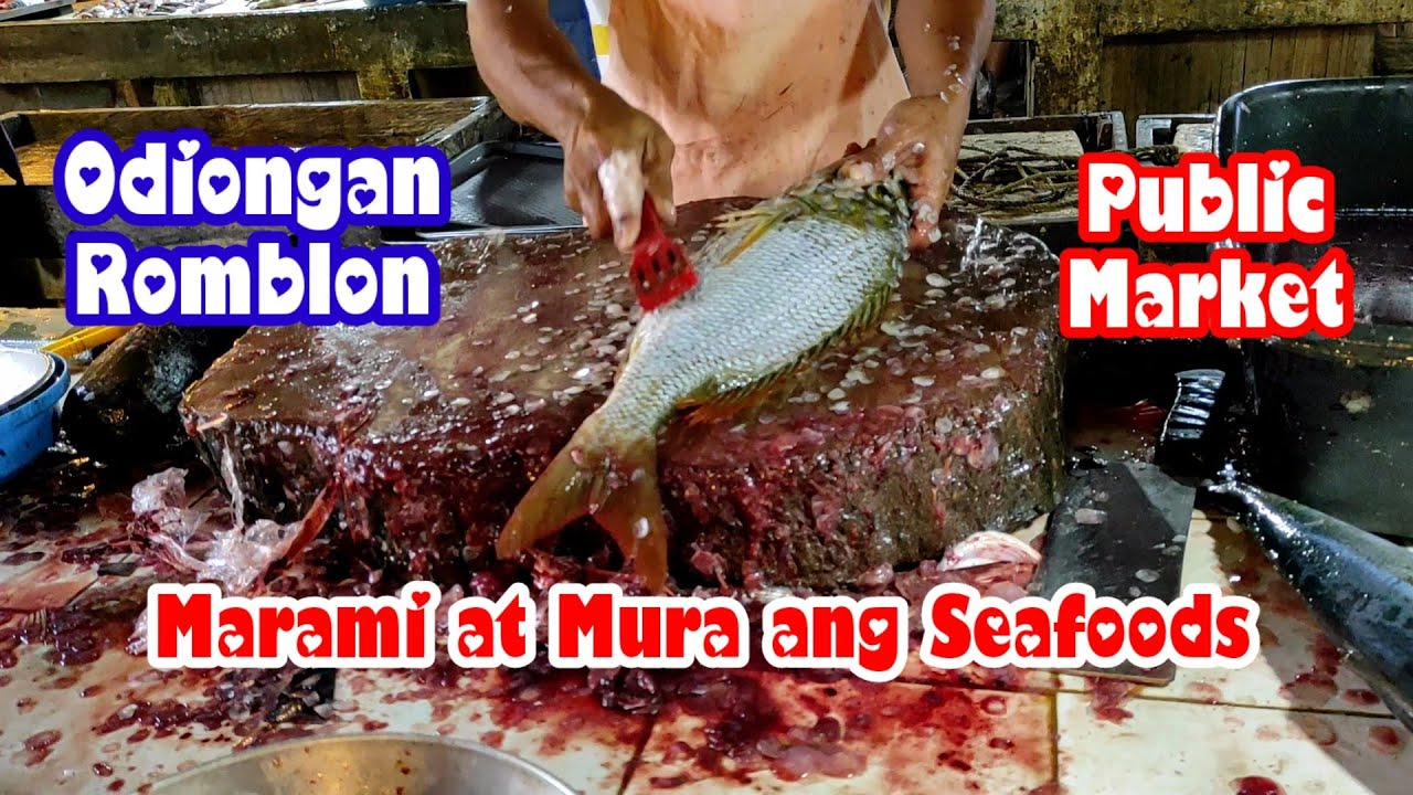 Marami at Mura ang Seafoods | Odiongan, Romblon Public Market
